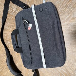 HP Heathered Black Unisex Laptop Bag